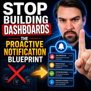 Stop Building Dashboards: The Proactive Notification Blueprint