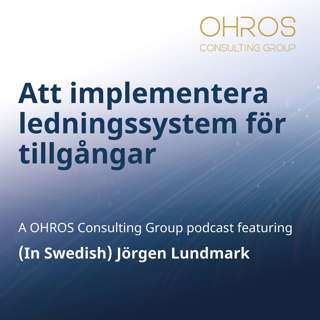 (In Swedish) Jörgen Lundmark - Att implementera ledningssystem för tillgångar