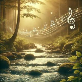 đŽđ§đ” Natural WATER Sounds and Relaxing MUSIC, Ideal for Deep and Restorative SLEEP