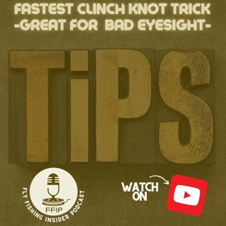Fastest Clinch Knot Trick and Great for Bad Eyesight