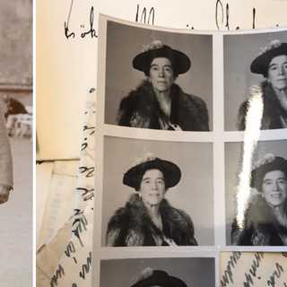 Malin tecknar historien genom kärleksbrev
