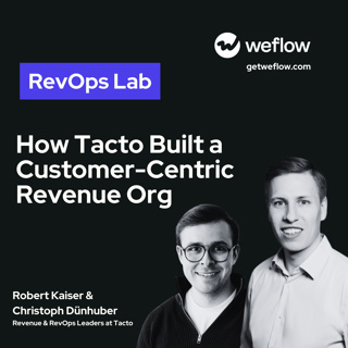 #115 Building a Customer-Centric Revenue Org – with Robert Kaiser & Christoph Dünhuber, Revenue & RevOps Leaders at Tacto