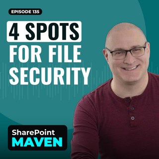 4 locations where you can set security for files in SharePoint