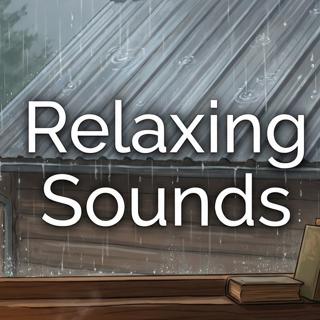 Relaxing Sounds – Light Rain on Metal Roof | Sleep, Study, Focus | (8 Hours)