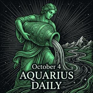 Sunday, October 4, 2026 Aquarius Horoscope Today
