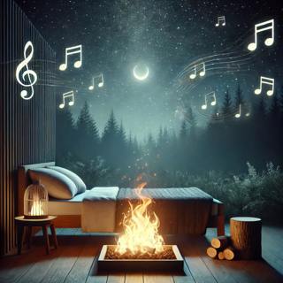 đŽđ„đ” Sleep better with the Crackling of FIRE and Soft MUSIC
