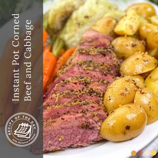 Instant Pot Corned Beef and Cabbage