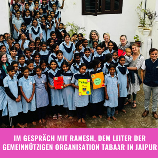 Im Gespräch mit Ramesh, Leiter der gemeinnützigen Organisation Tabaar in Jaipur