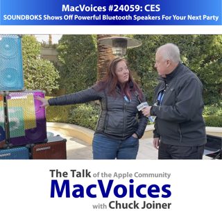 MacVoices #24059: CES - SOUNDBOKS Shows Off Powerful Bluetooth Speakers For Your Next Party