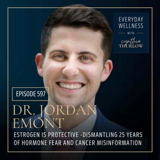 Ep. 597 “Estrogen Is Protective”– Dismantling 25 Years of Hormone Fear and Cancer Misinformation with Dr. Jordan Emont | Menopause, Perimenopause, Estrogen