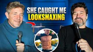 My Wife Caught Me Looksmaxxing