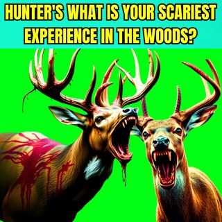 Hunter's What is your Scariest Experience in the woods?