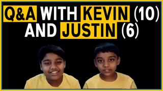 Mohnish Pabrai's Podcast with Kevin (Age 10) and Justin (Age 6) on September 24, 2024