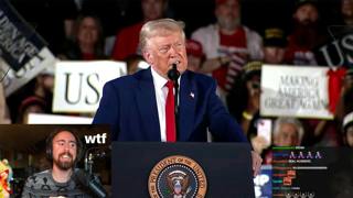 Is this a rally for Trump's 2028 campaign?? | Asmongold TV