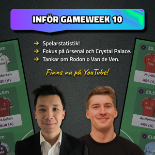 18. J. Pedro till Mateta? ✅ | Spelarstatistik📊 | Inför Gameweek 10 | Fantasy Premier League 25/26