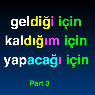 "için" in Turkish | Reason & Result | Part 3
