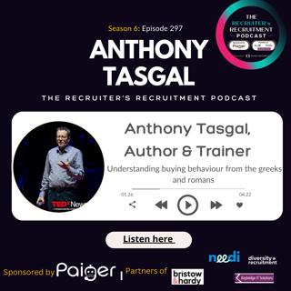 EP297: Anthony Tasgal, Author & Trainer - Understanding buying behaviour from the greeks and romans