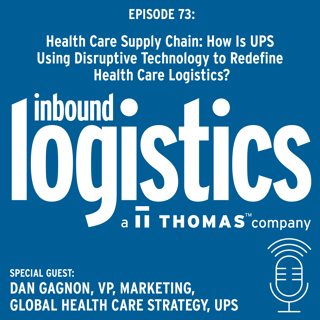 Healthcare Supply Chain: How is UPS Using Disruptive Technology to Redefine Health Care Logistics? Guest: Dan Gagnon, UPS
