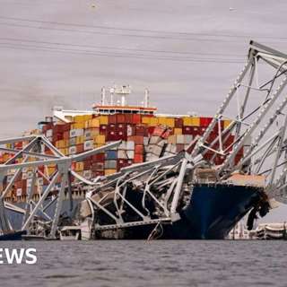 Bridge Collapse after Ship Collision, Disney Settles Tax Dispute, Biden's Record Fundraiser Outshines Trump's, Biden Administration Sets AI Governance, and more...