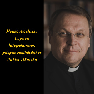 Studiovieraana piispanvaaliehdokas Jukka Jämsén