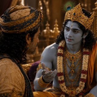 Ep. 129 - Krishna Sends Akrura to Hastinapura