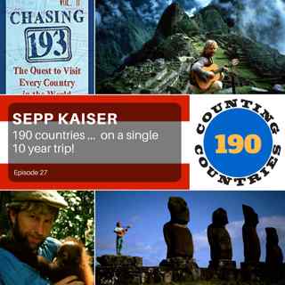 Sepp Kaiser - 190 countries ... on a single 10 year trip!