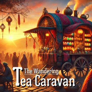 The Wandering Tea Caravan | An Adult Bedtime Story for Deep Sleep & Relaxation