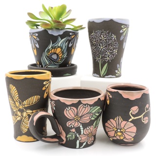 Stencils and Ceramics | Meghan Yarnell | Episode 1059
