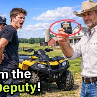 HOA Karen’s Son Stole My Tractor, thinks He’s Above the LAW.. I'm the Sheriff Deputy!