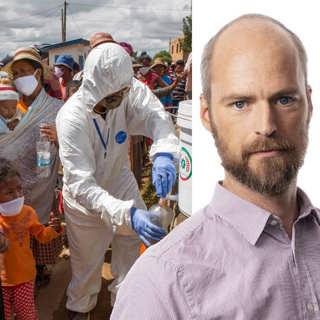 Var är ilskan mot örtteet som påstås bota corona? Samuel Larsson, Afrikakorrespondent