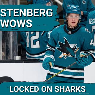 SENSATION: San Jose Sharks Rookie Ivar Stenberg EXPLODES With Hat Trick in Preseason Rout