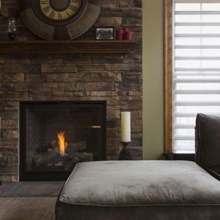 Tapping Rain, Wind, and Fireplace: Cozy Rainy Indoor Ambience - 10 Hours Sleep Sound