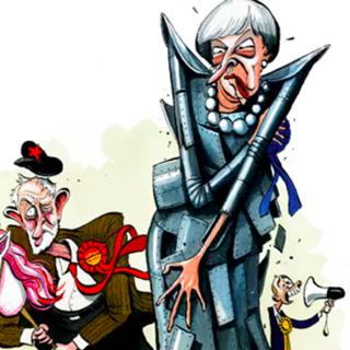 Theresa May on the defensive over security