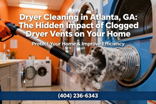 Dryer Vent Cleaning in Atlanta, GA : The Hidden Impact of Clogged Dryer Vents on Your Home