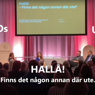 #40 Rymdstyrelsens SETI-samtal på bokmässan Beatriz Villarroel, Clas Svahn, Erik Zackrisson