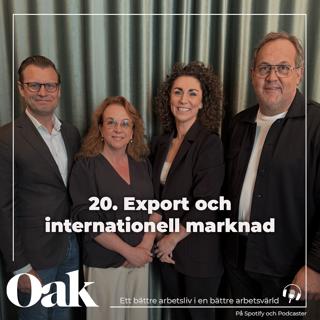 20. Export och internationell marknad