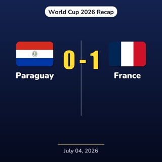 Paraguay vs France | World Cup 2026 Recap