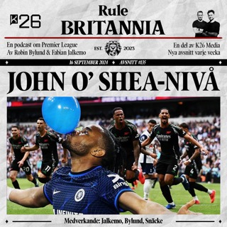 #135 John O'Shea-nivå