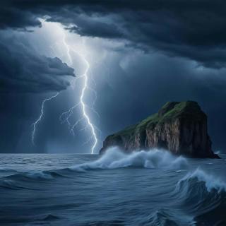 😴⛈️🎵 THUNDERSTORM, RAIN and MELODY: Guaranteed Relaxation for the NIGHT