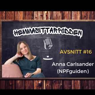 #16 Anna Carlsander - Självkänsla och hur man bryter negativa spiraler med NPFguiden