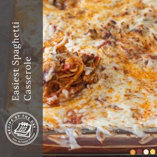 Easiest Spaghetti Casserole