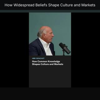 How Widespread Beliefs Shape Culture and Markets