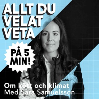 5 minuter om kött och klimat med Sara Samuelsson