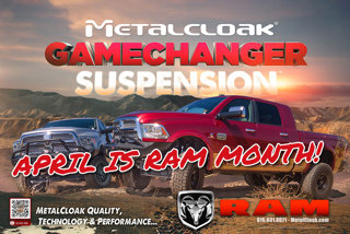MetalCloak Announces Ram Month: 25% Off All Ram Truck Parts