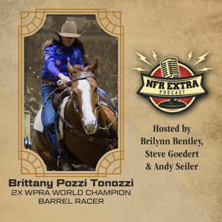 #179 2X WPRA World Champion Barrel Racer Brittany Pozzi Tonozzi