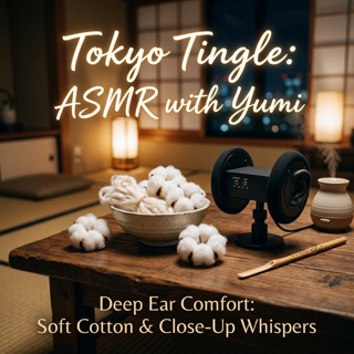 Deep Ear Comfort: Soft Cotton & Close-Up Whispers