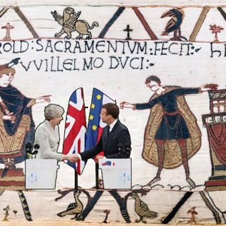 May and Macron get chummy at Sandhurst