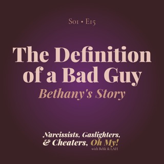 The Definition of a Bad Guy