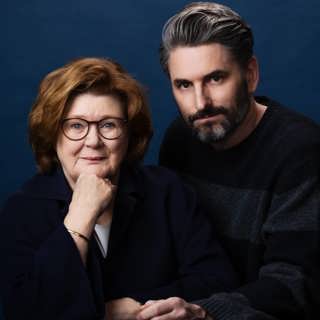 Majgull Axelsson och Andrev Walden i Allvarligt talat med nypremiär den 22 februari