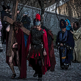 Via Crucis i Borgå Porvoossa
